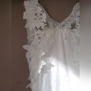 Vintage lace slip